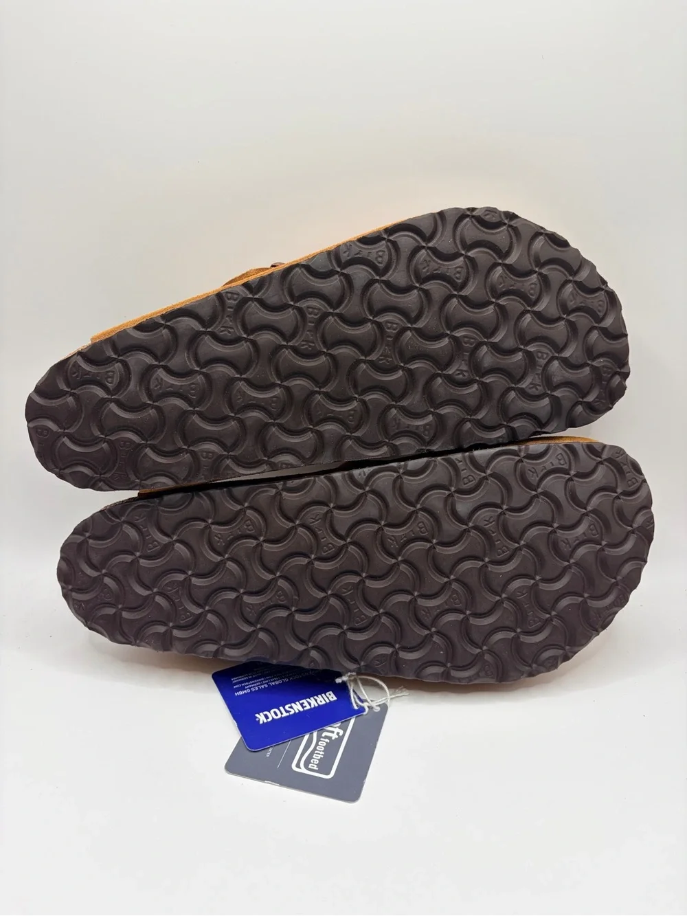 Birkenstock Boston BS Clog in Mink Suede
